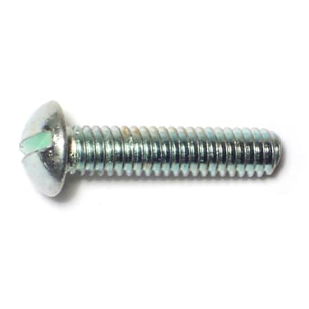 Midwest Fastener #5-32 x 3/4 in Slotted Round Machine Screw, Zinc Plated Steel, 60 PK 61388